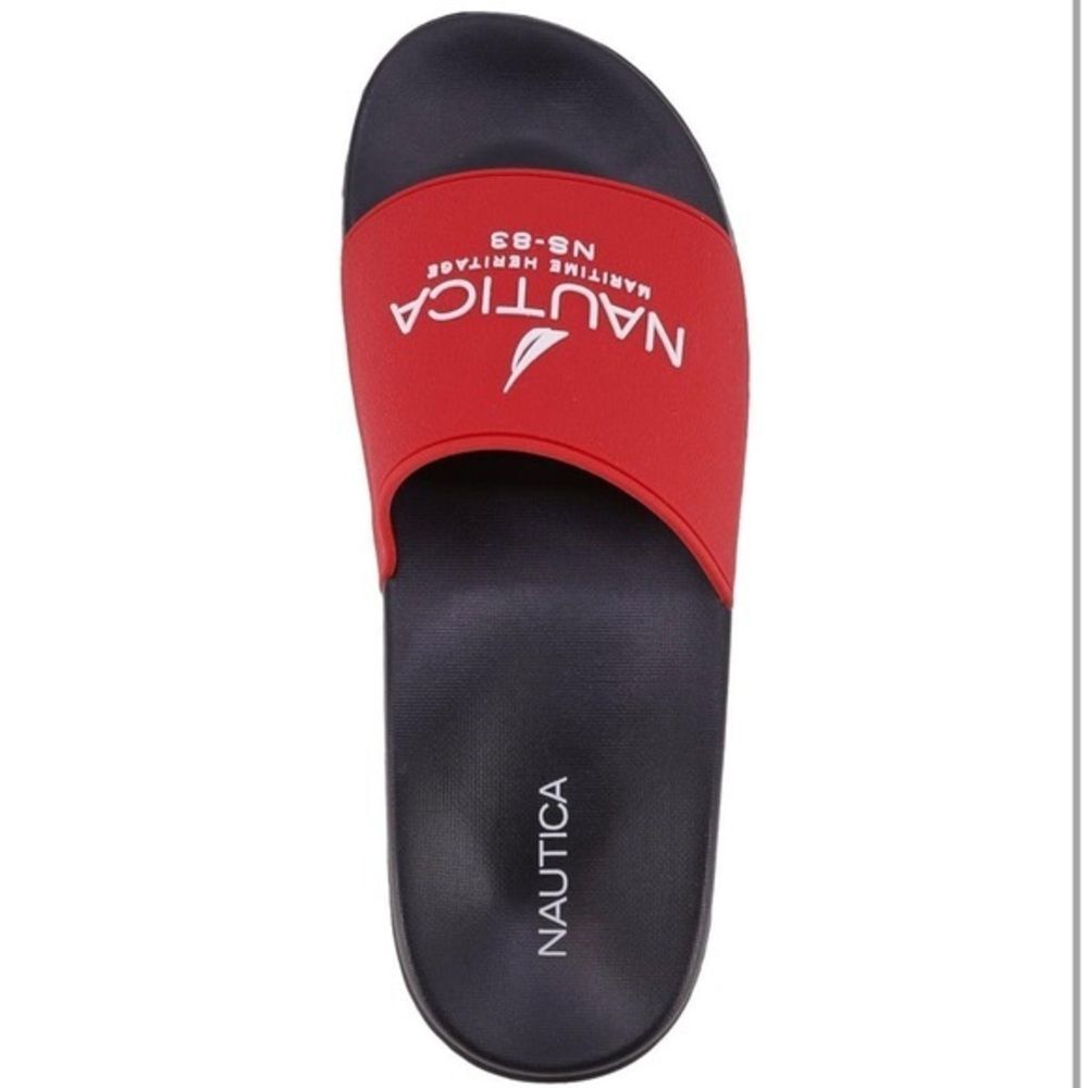 Nautica Men's Open Toe Slide Sandals Size 11 # box 939